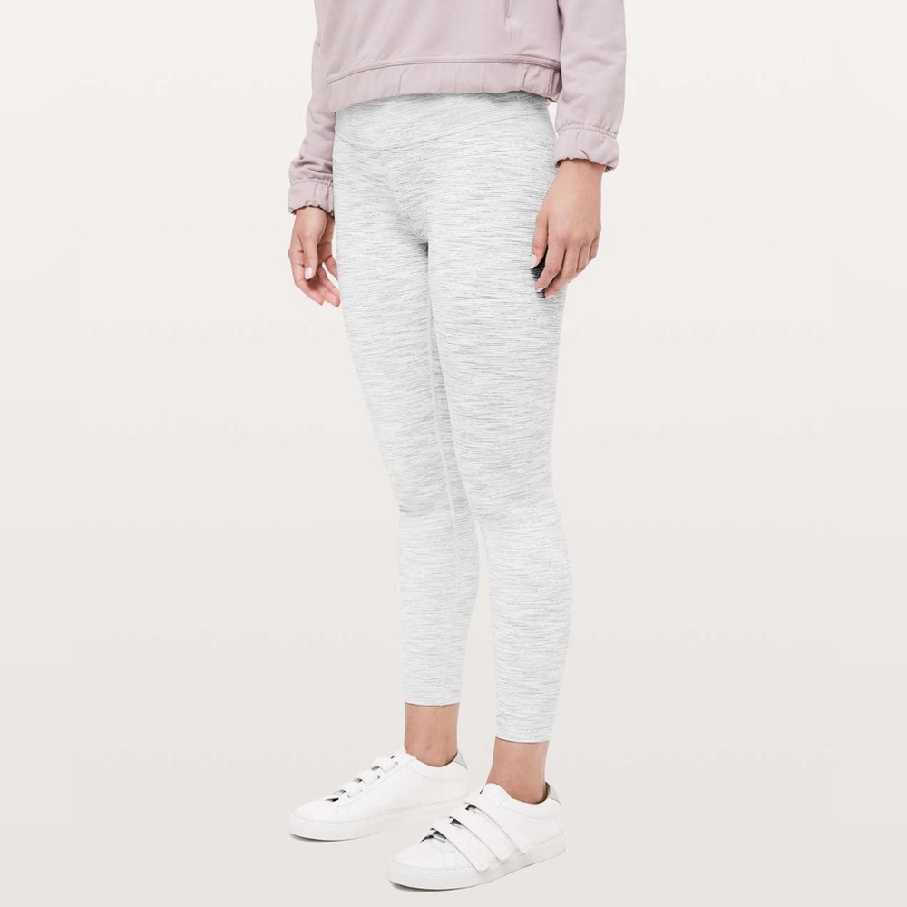 Lululemon Women's Wunder Under High-Rise 25" Tight Space Nimbus Size 4‎ Legging